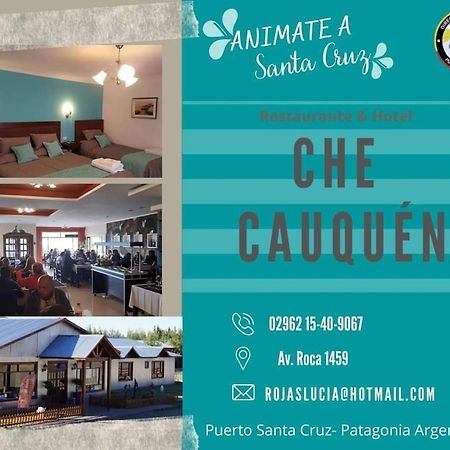 Villa Che Cauquen Puerto Santa Cruz Exterior foto